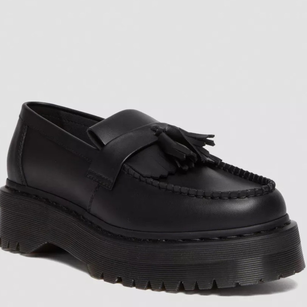 Dr. Martens Black Tassel Loafers